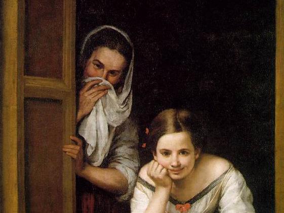 bartolomeestebanmurillo twowomenatawindowcangwashington1670