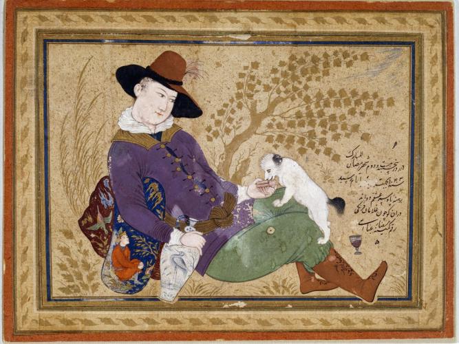 riza i abbasi young portuguese  detroit institute of arts