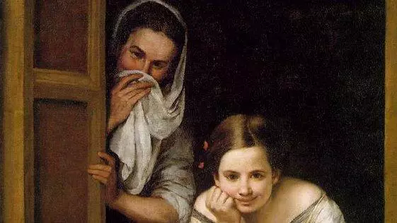 bartolomeestebanmurillo twowomenatawindowcangwashington1670