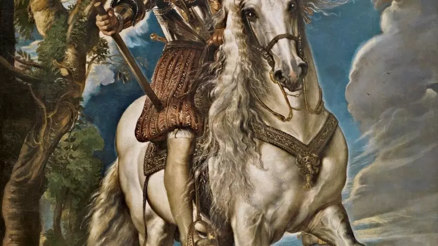 equestrian portrait of the duke of lerma min