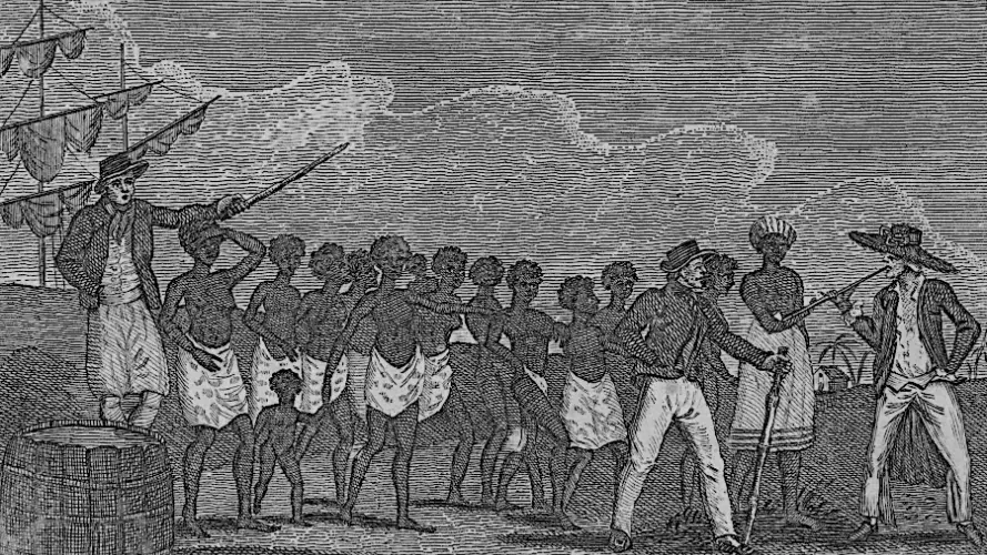 slaveshipunloading